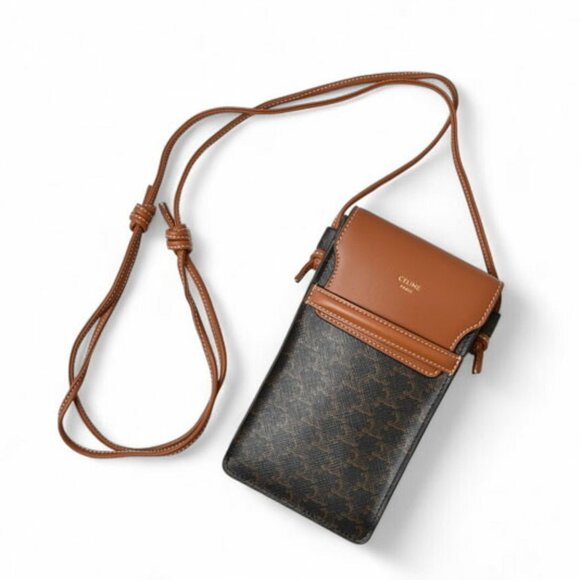 CELINE Brown 2C Shoulder Bag - Picture 11 of 11